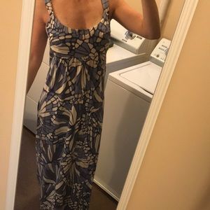 LOFT Blue Maxi Dress